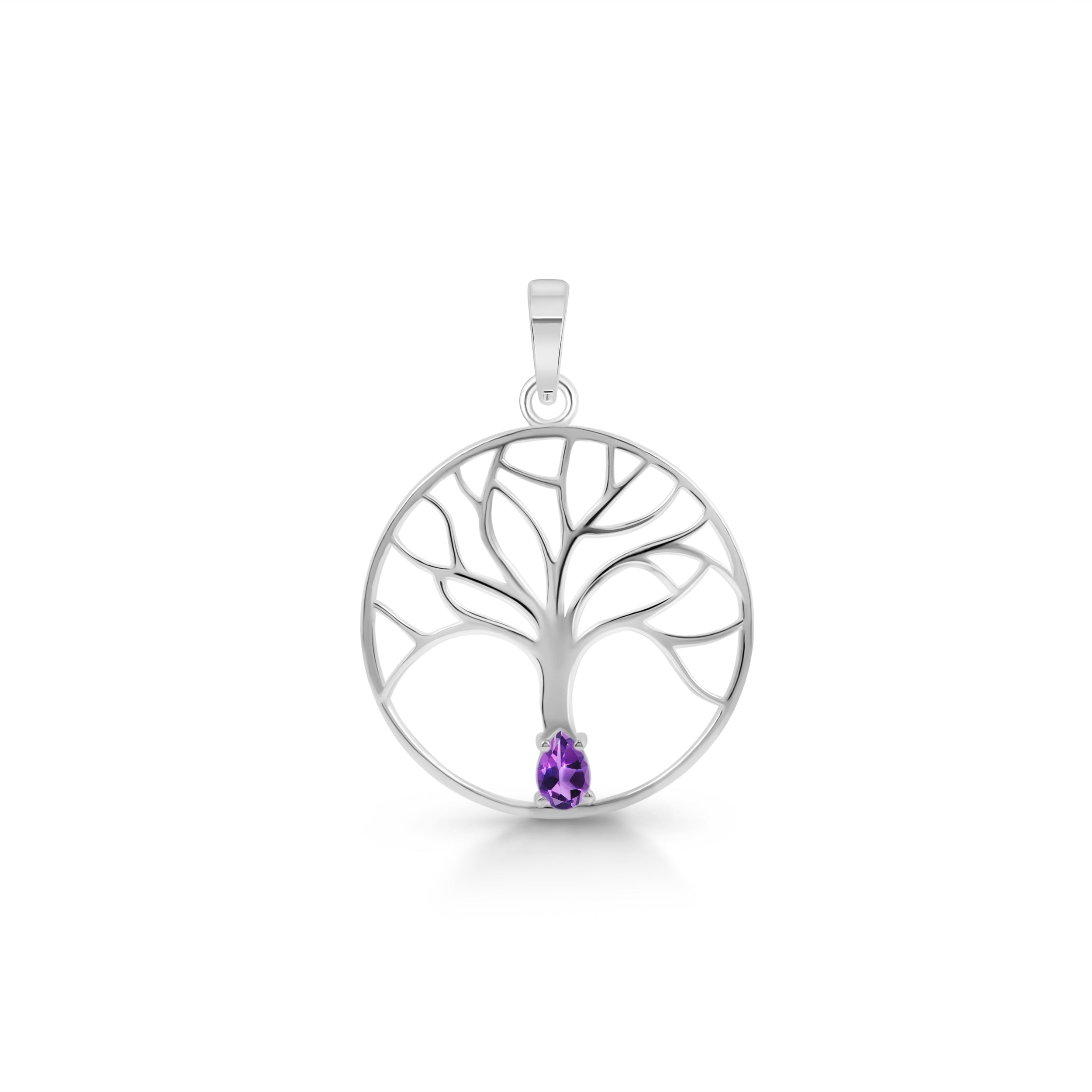 Amethyst Pendant-(AMT-SN-154.)